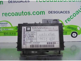 Replacement comfort module for Opel Signum 1.9 16V CDTi CAT (Z 19 DTH / LRD) OEM IAM reference 13187911 454942368 GRUNDIG