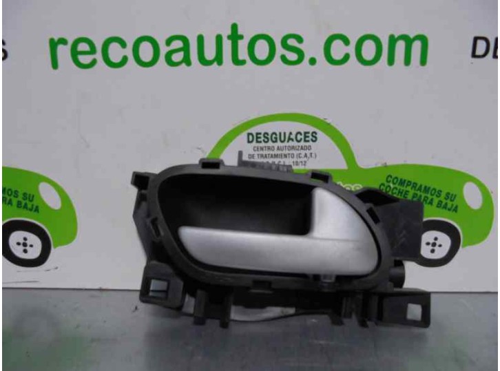 Replacement rear left interior door handle for Peugeot 207 1.4 HDi OEM IAM reference 96802456 