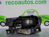 Replacement rear left interior door handle for Peugeot 207 1.4 HDi OEM IAM reference 96802456 