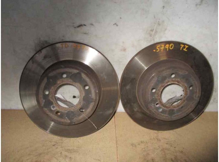 Recambio de disco freno trasero para mercedes-benz clase e (w210) berlina 3.2 24v cat referencia OEM IAM 