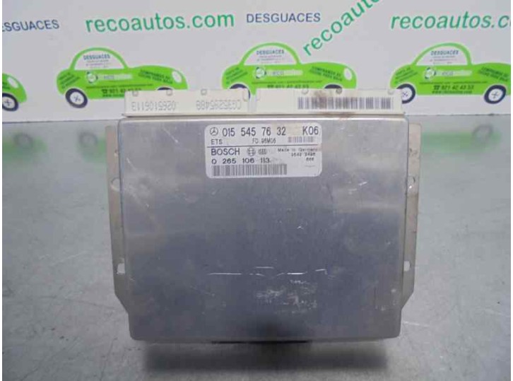 Recambio de centralita abs para mercedes-benz clase e (w210) berlina 3.2 24v cat referencia OEM IAM 0155457632 0265106113 BOSCH