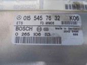 Recambio de centralita abs para mercedes-benz clase e (w210) berlina 3.2 24v cat referencia OEM IAM 0155457632 0265106113 BOSCH