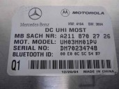 Recambio de modulo electronico para mercedes-benz clase e (w211) berlina 3.5 v6 cat referencia OEM IAM A2118702726 MOTOROLA