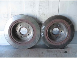 Recambio de disco freno trasero para nissan qashqai (j10) 1.5 turbodiesel cat referencia OEM IAM 