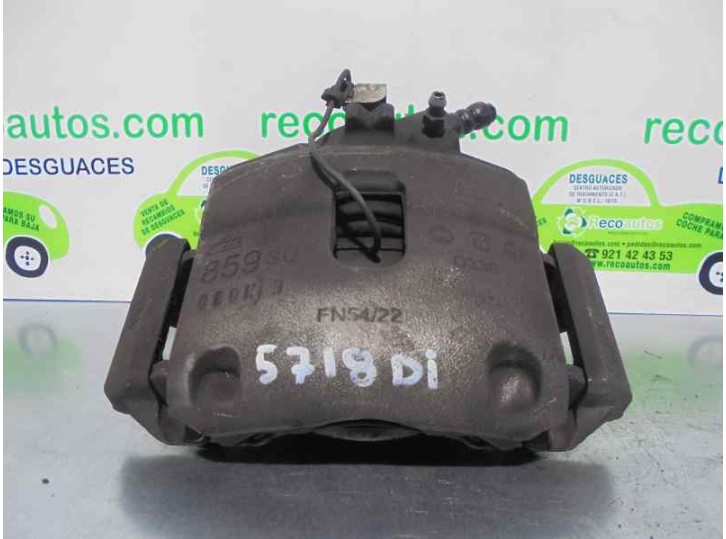 Recambio de pinza freno delantera izquierda para fiat punto (evo) (199) 1.3 16v jtd cat referencia OEM IAM FN5422 ATE