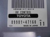 Recambio de modulo electronico para toyota prius (nhw20) 1.5 cat referencia OEM IAM 8998147160 