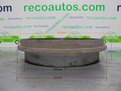 Replacement rear brake drum for Suzuki Vitara SE/SV (ET) 2.0 turbodiesel CAT OEM IAM reference 