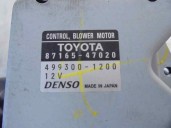 Recambio de motor calefaccion para toyota prius (nhw20) 1.5 cat referencia OEM IAM 8713047070 1940001390 