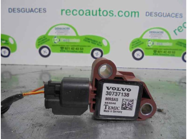 Recambio de sensor airbag para volvo c30 t5 momentum referencia OEM IAM 30737138 8840A6 TEMIC