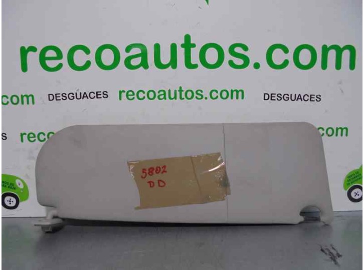 Recambio de parasol derecho para peugeot expert kasten 2.0 hdi referencia OEM IAM 