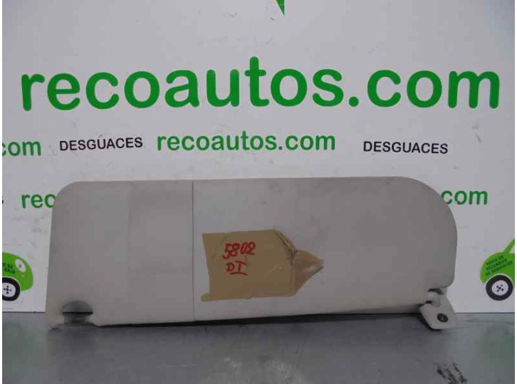 Recambio de parasol derecho para peugeot expert kasten 2.0 hdi referencia OEM IAM 