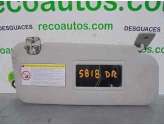Recambio de parasol derecho para skoda octavia berlina (1u2) 1.6 referencia OEM IAM 6Y2857552  
