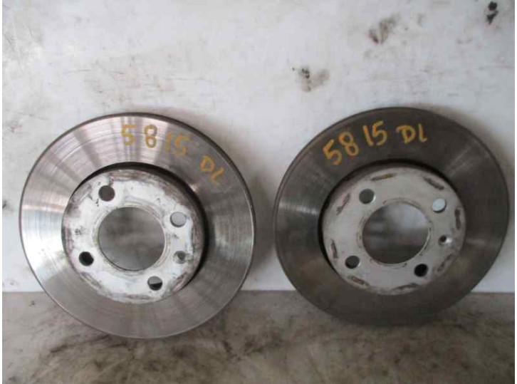 Recambio de disco freno delantero para volkswagen polo berlina (6n1) 1.9 diesel referencia OEM IAM 