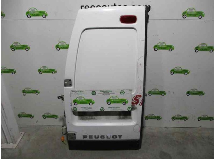 Replacement rear left door for Peugeot Expert Kasten 2.0 HDi OEM IAM reference 870279 WHITE 5 DOORS