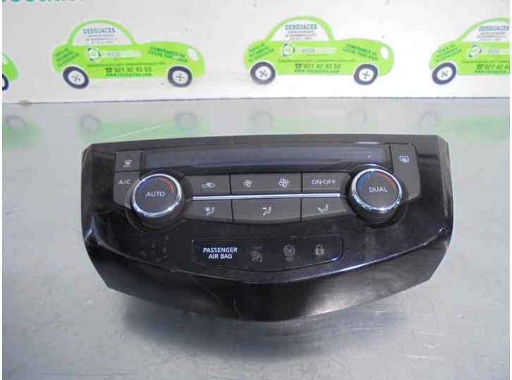 Recambio de mando climatizador para nissan qashqai (j11) 360 referencia OEM IAM 275004EA0A 20150321 VALEO