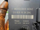 Recambio de centralita cierre para mercedes-benz clase e (w211) berlina 3.5 v6 cat referencia OEM IAM 2118201526 356805 TEMIC