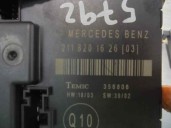 Recambio de centralita cierre para mercedes-benz clase e (w211) berlina 3.5 v6 cat referencia OEM IAM 2118201626 356806 TEMIC
