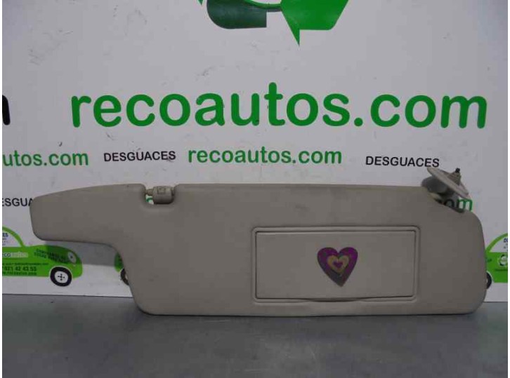 Recambio de parasol derecho para land rover range rover (lp) 2.5 turbodiesel referencia OEM IAM EDQ501460NUG 