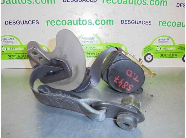 Recambio de cinturon seguridad trasero derecho para land rover freelander (ln) 2.0 turbodiesel referencia OEM IAM 105260 5 PUER