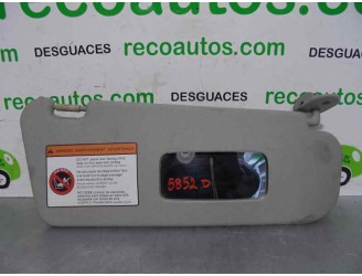 Recambio de parasol derecho para chevrolet kalos 1.4 cat referencia OEM IAM 96537730 
