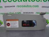 Recambio de parasol derecho para chevrolet kalos 1.4 cat referencia OEM IAM 96537730 