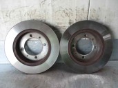 Replacement rear brake disc for Volvo S40 saloon 1.8 cat (1783 cm3. multipoint) OEM IAM reference 