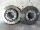 Replacement rear brake disc for Volvo S40 saloon 1.8 cat (1783 cm3. multipoint) OEM IAM reference 