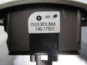 Replacement rear left window regulator switch for Chrysler PT Cruiser (PT) 1.6 16V CAT OEM IAM reference 74677922 OUG381L8AA 