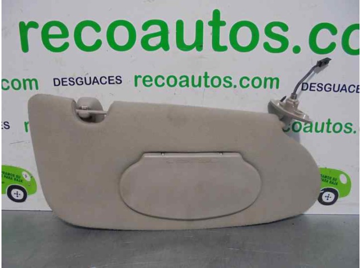 Replacement right sun visor for Chrysler PT Cruiser (PT) 1.6 16V CAT OEM IAM reference 1EK36DK5AA 