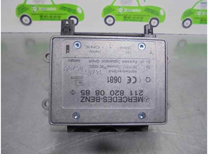 Recambio de modulo electronico para mercedes-benz clase e (w211) berlina 3.5 v6 cat referencia OEM IAM 2118200885  