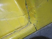 Recambio de paragolpes trasero para fiat coupe (175) 2.0 16v cat referencia OEM IAM AMARILLO 2 PUERTAS