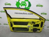 Replacement left front door for Fiat Coupe (175) 2.0 16V CAT OEM IAM reference 46306799 YELLOW 2 DOORS