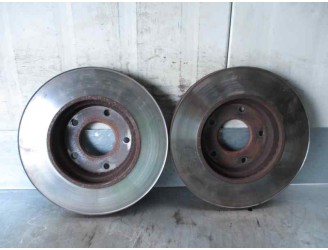 Recambio de disco freno delantero para nissan x-trail (t30) 2.0 16v cat referencia OEM IAM 