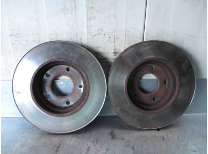 Recambio de disco freno delantero para nissan x-trail (t30) 2.0 16v cat referencia OEM IAM   