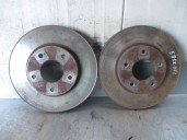 Recambio de disco freno delantero para nissan x-trail (t30) 2.0 16v cat referencia OEM IAM 