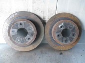 Recambio de disco freno trasero para nissan x-trail (t30) 2.0 16v cat referencia OEM IAM   