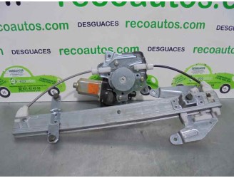 Replacement rear left window regulator for Nissan X-Trail (T30) 2.0 16V CAT OEM IAM reference 8073189942 2 PINS 5 DOORS.