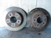 Replacement rear brake disc for Nissan Maxima QX (A32) 2.0 V6 24V CAT OEM IAM reference 