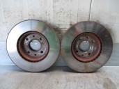 Recambio de disco freno delantero para fiat linea (323_, 110_) 1.3 d multijet (323axb11, 323axb1a) referencia OEM IAM 