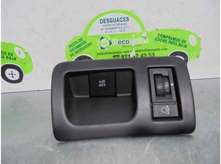 Recambio de mando luces salpicadero para peugeot 607 (s1) 2.2 hdi fap cat referencia OEM IAM 9636722177 