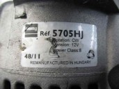 Replacement alternator for Citroën Xsara Berlina 1.6i Exclusive OEM IAM reference 5705FK 5705HJ REMY