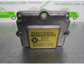 Recambio de sensor airbag para chrysler pt cruiser (pt) 1.6 16v cat referencia OEM IAM P04671845AC 39754C 