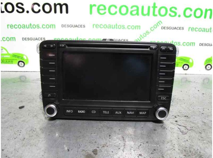 Recambio de sistema navegacion gps para volkswagen passat berlina (3c2) 2.0 tdi referencia OEM IAM 1T0035194D 7612002039 BLAUPUN
