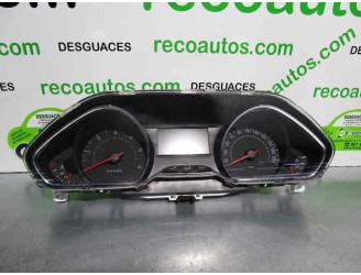 Recambio de cuadro instrumentos para peugeot 208 1.4 hdi fap referencia OEM IAM 9801904080 SN10828 