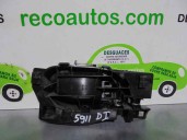Replacement front left interior door handle for Peugeot 208 1.4 HDi FAP OEM IAM reference 96555518VV 303966 6-SPEED BOX
