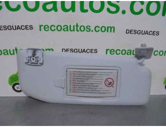 Recambio de parasol derecho para peugeot 208 1.4 hdi fap referencia OEM IAM 