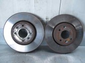 Recambio de disco freno delantero para renault megane ii classic berlina 1.5 dci diesel referencia OEM IAM 54127192 162651 