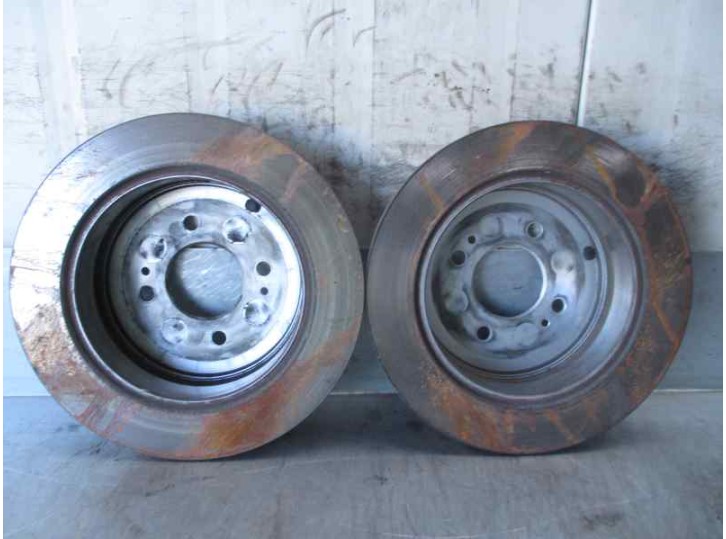 Recambio de disco freno trasero para hyundai getz (tb) 1.5 crdi cat referencia OEM IAM   