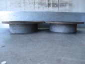 Recambio de disco freno trasero para hyundai getz (tb) 1.5 crdi cat referencia OEM IAM   