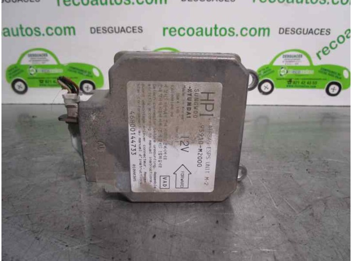 Recambio de centralita airbag para hyundai galloper santano 2.0 referencia OEM IAM 95910M2000 5WK4146 SIEMENS